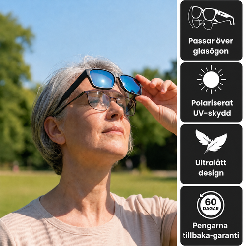 Nivella™ - Undvik dyra solglasögon med styrka